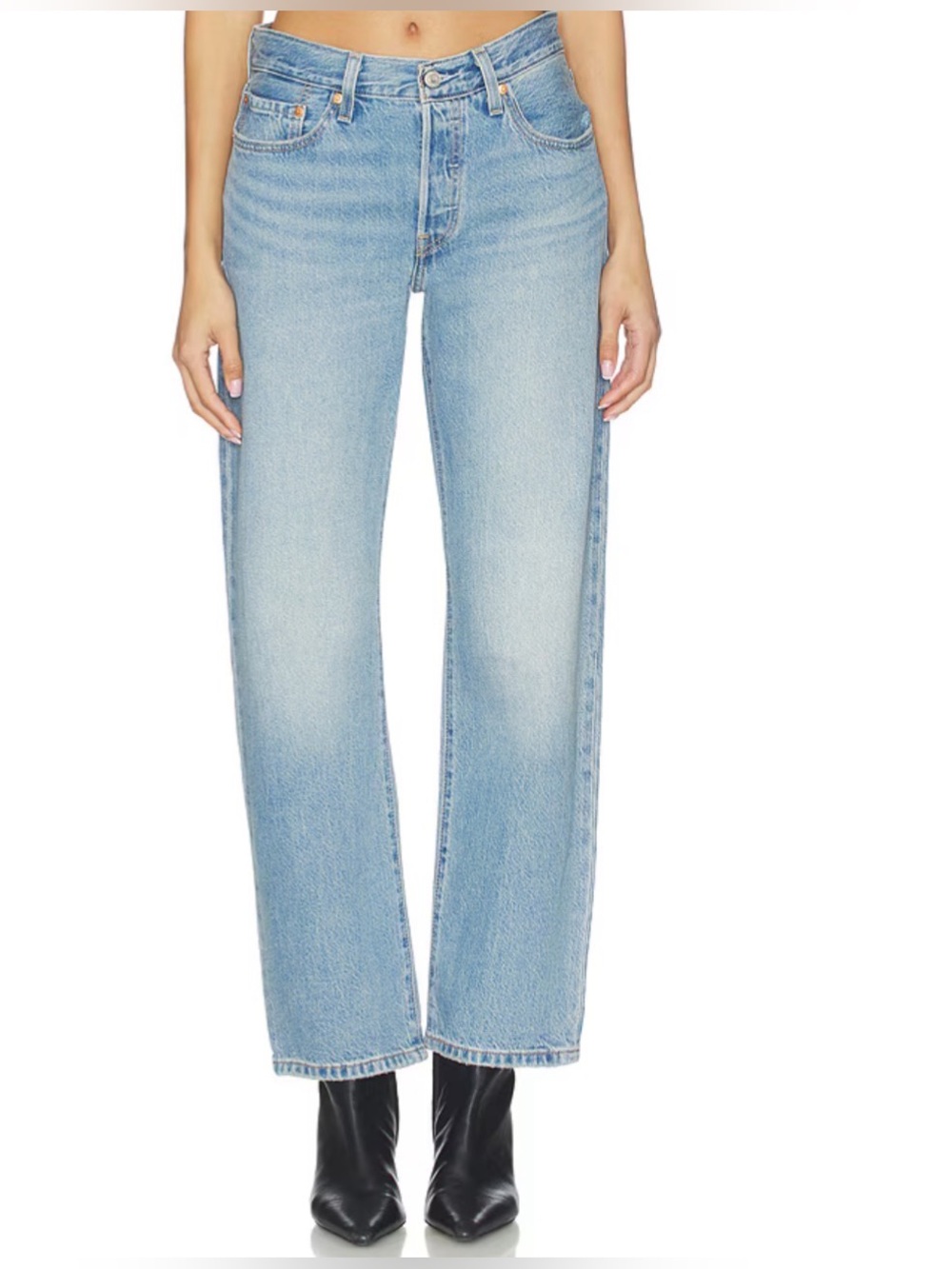 Light Blue Wide-Leg High-rise Cropped Women’s Levi’s